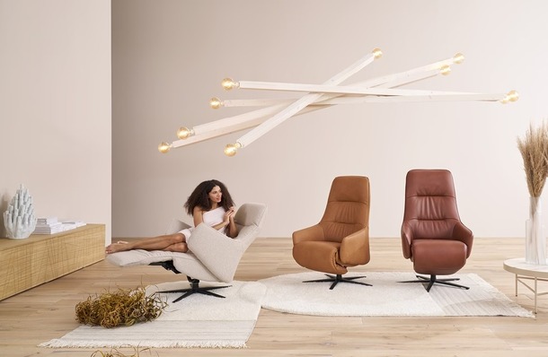 Himolla relaxzetel S-Lounger 7362 en 7363 - 0